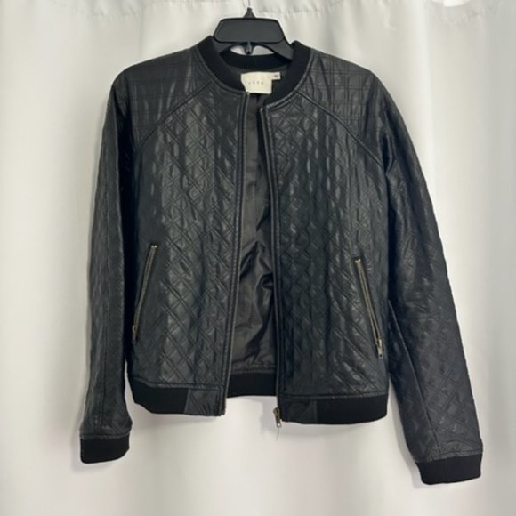 Lush Jackets & Blazers - Womens Faux Leather Jacket